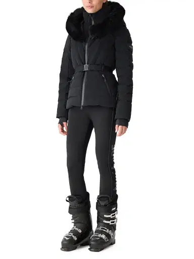 Mackage Women's Krystal Belted Down Ski Jacket - Black - Size Large | Thumbnail 2 Mackage Women's Krystal Belted Down Ski Jacket - Black - Size Large | Thumbnail 2