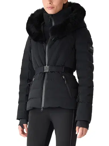 Mackage Women's Krystal Belted Down Ski Jacket - Black - Size Large | Thumbnail 3 Mackage Women's Krystal Belted Down Ski Jacket - Black - Size Large | Thumbnail 3