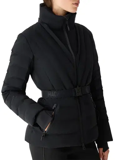 Mackage Women's Krystal Belted Down Ski Jacket - Black - Size Large | Thumbnail 4 Mackage Women's Krystal Belted Down Ski Jacket - Black - Size Large | Thumbnail 4