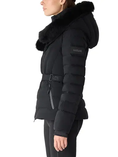 Mackage Women's Krystal Belted Down Ski Jacket - Black - Size Large | Thumbnail 6 Mackage Women's Krystal Belted Down Ski Jacket - Black - Size Large | Thumbnail 6