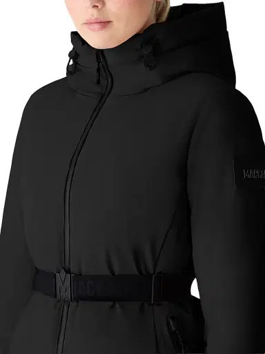 Mackage Women's Krystal Belted Down Ski Jacket - Black - Size Large | Thumbnail 8 Mackage Women's Krystal Belted Down Ski Jacket - Black - Size Large | Thumbnail 8