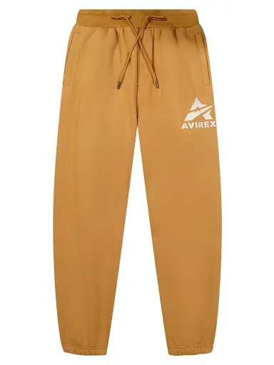 Avirex Men's Core Stacked Logo Jogger Sweatpants | Thumbnail 1 Avirex Men's Core Stacked Logo Jogger Sweatpants | Thumbnail 1