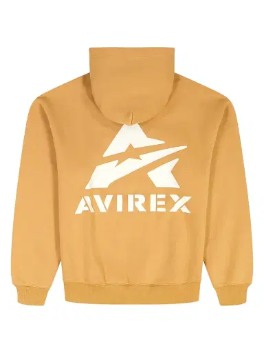 Avirex Men's Core Stacked Logo Hoodie | Thumbnail 2 Avirex Men's Core Stacked Logo Hoodie | Thumbnail 2