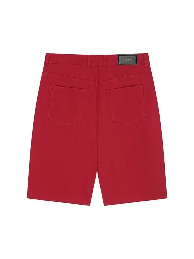Givenchy Men's Bermuda Shorts in Overdyed Denim - Dark Red | Thumbnail 2 Givenchy Men's Bermuda Shorts in Overdyed Denim - Dark Red | Thumbnail 2