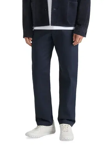 Givenchy Men's Fitted Chino Trousers in Cotton - Dark Navy - Size 38 | Thumbnail 2 Givenchy Men's Fitted Chino Trousers in Cotton - Dark Navy - Size 38 | Thumbnail 2