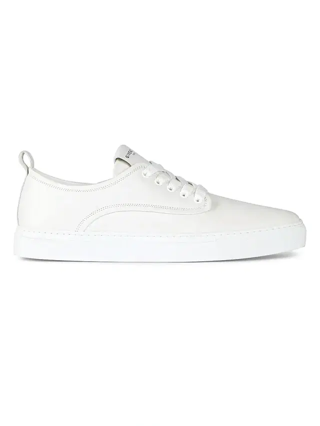 Men's New City Sneakers in Leather - White Men's New City Sneakers in Leather - White