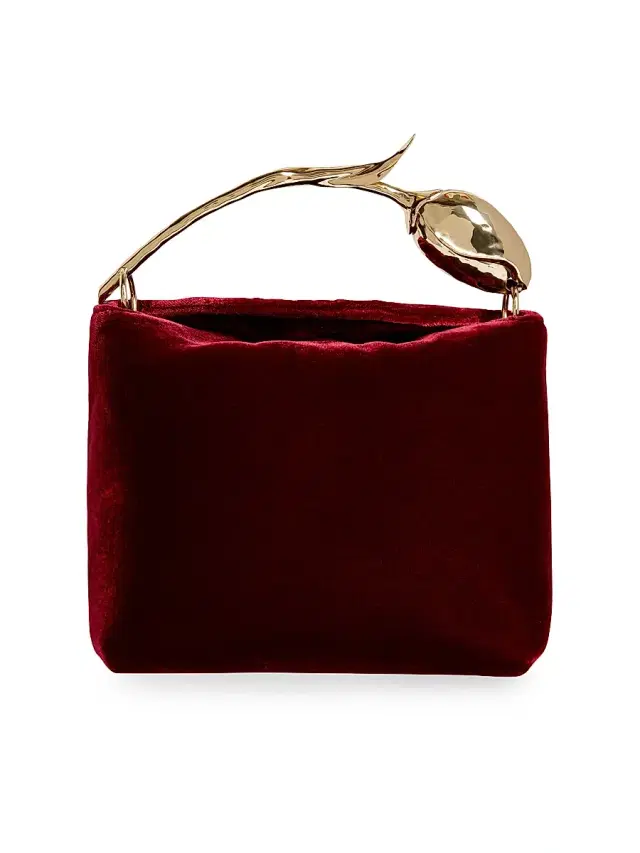 Women's Bloom Mini Velvet Top Handle Bag Women's Bloom Mini Velvet Top Handle Bag