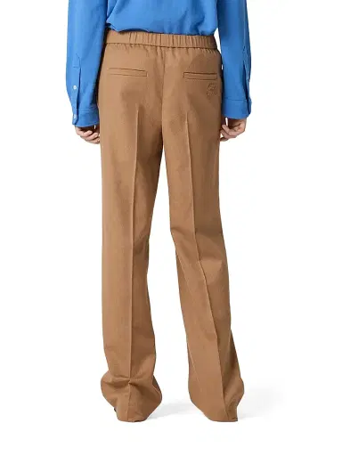 Miu Miu Women's Camel Hair Drawstring Pants - Brown | Thumbnail 3 Miu Miu Women's Camel Hair Drawstring Pants - Brown | Thumbnail 3