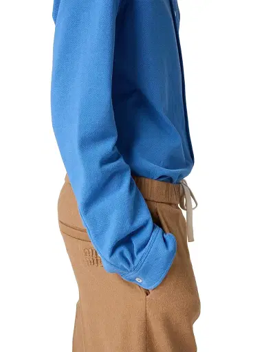 Miu Miu Women's Camel Hair Drawstring Pants - Brown | Thumbnail 4 Miu Miu Women's Camel Hair Drawstring Pants - Brown | Thumbnail 4