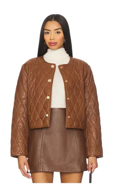 CAMI NYC Wanda Genuine Leather Jacket | Thumbnail 2 CAMI NYC Wanda Genuine Leather Jacket | Thumbnail 2