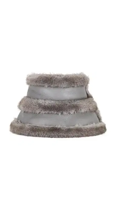 JOCELYN Faux Mink & Leather Bucket Hat | Thumbnail 2 JOCELYN Faux Mink & Leather Bucket Hat | Thumbnail 2