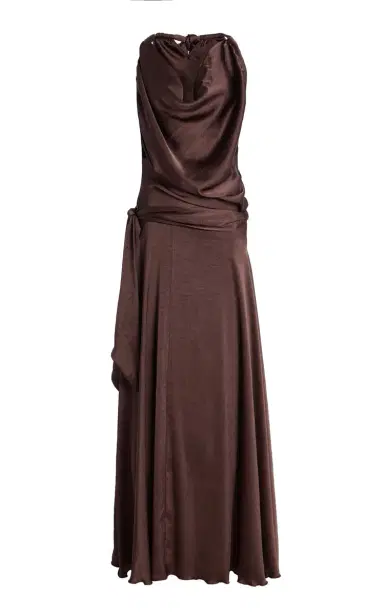 SIEDRÉS Exclusive Nesta Draped Devoré Chiffon Maxi Dress | Thumbnail 21 SIEDRÉS Exclusive Nesta Draped Devoré Chiffon Maxi Dress | Thumbnail 21