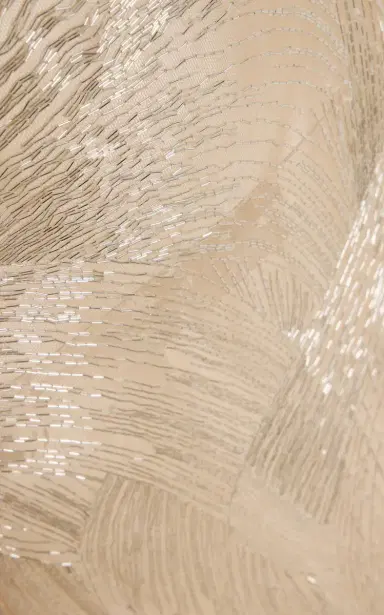 Oscar de la Renta Metallic-Fringed Gown | Thumbnail 7 Oscar de la Renta Metallic-Fringed Gown | Thumbnail 7