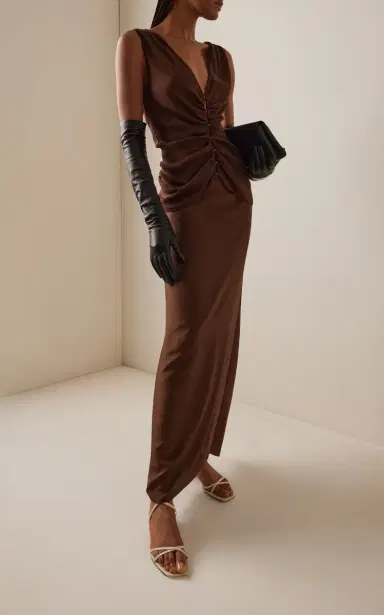 COLLEEN ALLEN Exclusive Silk Maxi Skirt | Thumbnail 2 COLLEEN ALLEN Exclusive Silk Maxi Skirt | Thumbnail 2