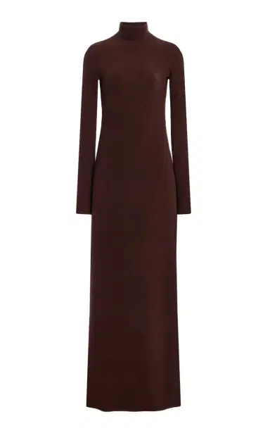 COLLEEN ALLEN Exclusive Keyhole Knit Turtleneck Maxi Dress | Thumbnail 1 COLLEEN ALLEN Exclusive Keyhole Knit Turtleneck Maxi Dress | Thumbnail 1