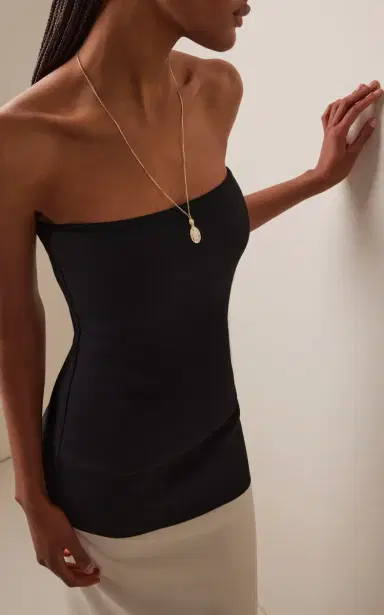 Yvonne Léon 9K And 18K Gold Pretty Mirror Pendant | Thumbnail 2 Yvonne Léon 9K And 18K Gold Pretty Mirror Pendant | Thumbnail 2