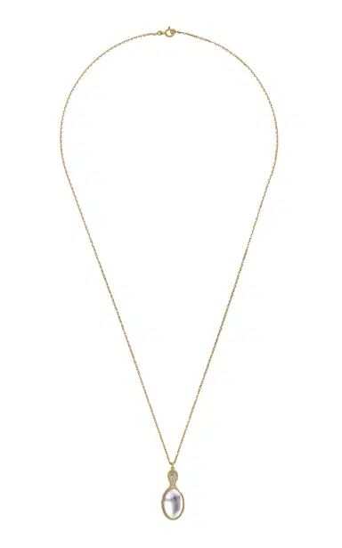 Yvonne Léon 9K And 18K Gold Pretty Mirror Pendant | Thumbnail 4 Yvonne Léon 9K And 18K Gold Pretty Mirror Pendant | Thumbnail 4