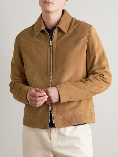 MR P. Suede Coach Jacket - Men | Thumbnail 3 MR P. Suede Coach Jacket - Men | Thumbnail 3