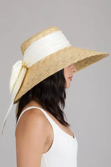 Eugenia Kim Mirabel Wide Brim Hat - Natural | Thumbnail 4 Eugenia Kim Mirabel Wide Brim Hat - Natural | Thumbnail 4