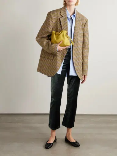 Frame Le Sleek Cropped Cotton-blend Velvet Bootcut Pants | Thumbnail 2 Frame Le Sleek Cropped Cotton-blend Velvet Bootcut Pants | Thumbnail 2