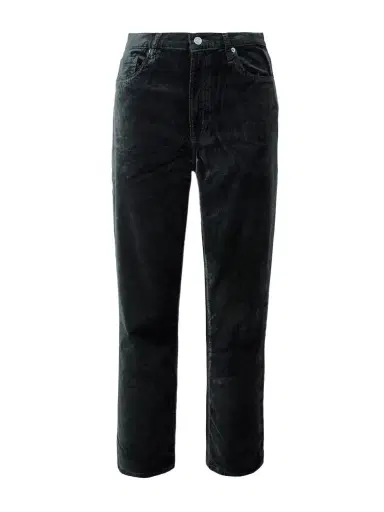 Frame Le Sleek Cropped Cotton-blend Velvet Bootcut Pants | Thumbnail 1 Frame Le Sleek Cropped Cotton-blend Velvet Bootcut Pants | Thumbnail 1