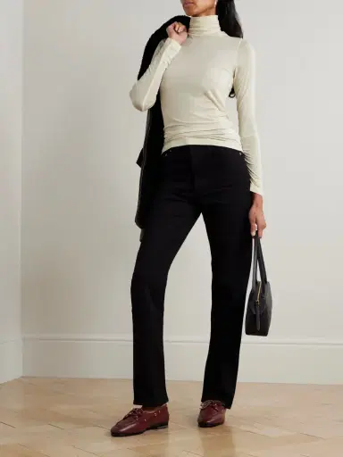 AGOLDE Pascale Stretch-lyocell Turtleneck Top | Thumbnail 2 AGOLDE Pascale Stretch-lyocell Turtleneck Top | Thumbnail 2