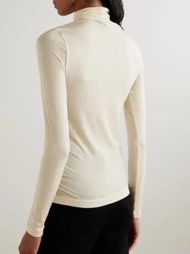AGOLDE Pascale Stretch-lyocell Turtleneck Top | Thumbnail 4 AGOLDE Pascale Stretch-lyocell Turtleneck Top | Thumbnail 4