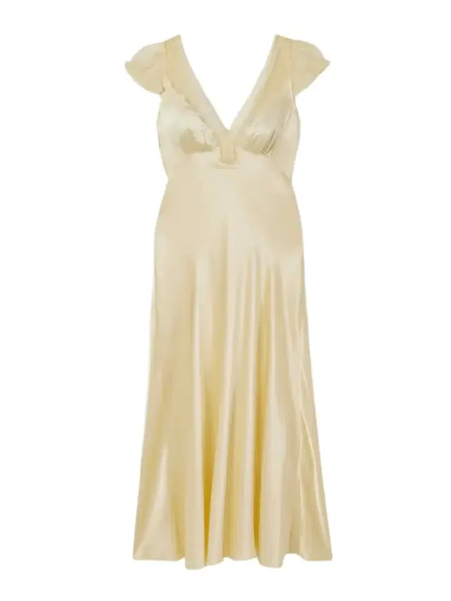 Corelia Tulle-trimmed Silk-satin Midi Dress Corelia Tulle-trimmed Silk-satin Midi Dress