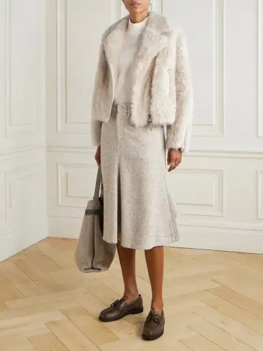 Brunello Cucinelli Sequin-embellished Wool, Cashmere And Silk-blend Sweater | Thumbnail 2 Brunello Cucinelli Sequin-embellished Wool, Cashmere And Silk-blend Sweater | Thumbnail 2