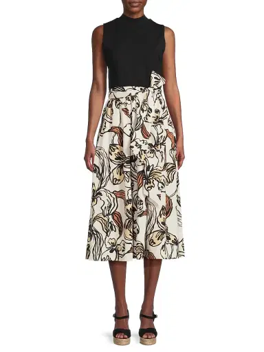 Lilly Pulitzer Women's Prima Printed Sleeveless Midi-Dress - Coconut Oversized Irisistable | Thumbnail 3 Lilly Pulitzer Women's Prima Printed Sleeveless Midi-Dress - Coconut Oversized Irisistable | Thumbnail 3