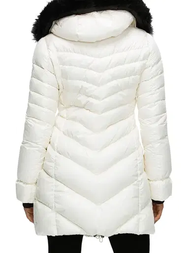 Gorski Women's Apres-ski Jacket with Detachable Toscana Lamb Hood Trim | Thumbnail 4 Gorski Women's Apres-ski Jacket with Detachable Toscana Lamb Hood Trim | Thumbnail 4