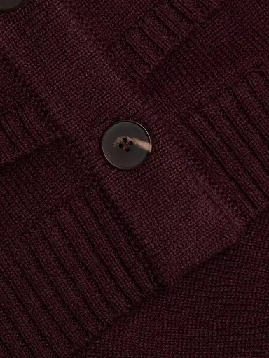If Only Studio Women's Cotton-Wool Knit Cape Jacket | Thumbnail 7 If Only Studio Women's Cotton-Wool Knit Cape Jacket | Thumbnail 7