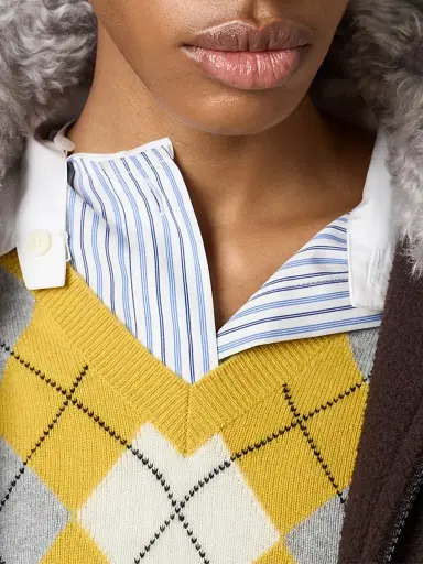Miu Miu Women's Fleece Down Jacket | Thumbnail 6 Miu Miu Women's Fleece Down Jacket | Thumbnail 6