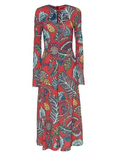 La DoubleJ Women's Farfalla Dress - Red Blue - Size Small | Thumbnail 1 La DoubleJ Women's Farfalla Dress - Red Blue - Size Small | Thumbnail 1