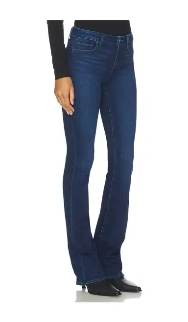 PAIGE High Rise Manhattan Boot Jeans | Thumbnail 2 PAIGE High Rise Manhattan Boot Jeans | Thumbnail 2