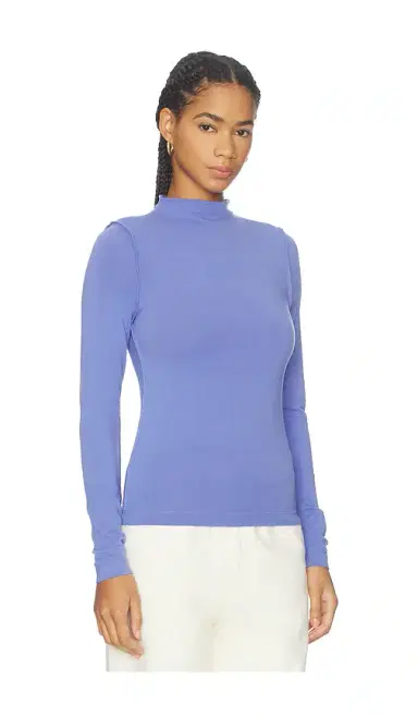 Free People x We The Free Kenzie Long Sleeve In Peri | Thumbnail 2 Free People x We The Free Kenzie Long Sleeve In Peri | Thumbnail 2