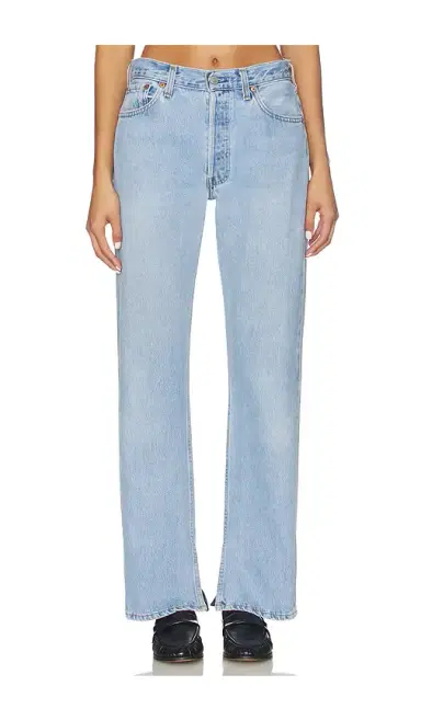 aligrace Vintage Relaxed Split Jeans | Thumbnail 2 aligrace Vintage Relaxed Split Jeans | Thumbnail 2