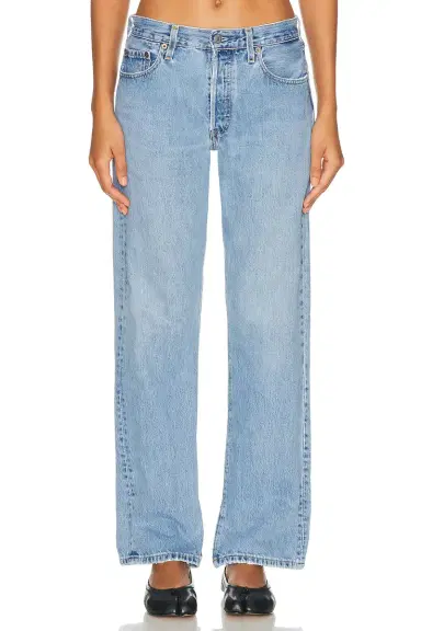 aligrace Vintage Relaxed Split Jeans | Thumbnail 3 aligrace Vintage Relaxed Split Jeans | Thumbnail 3
