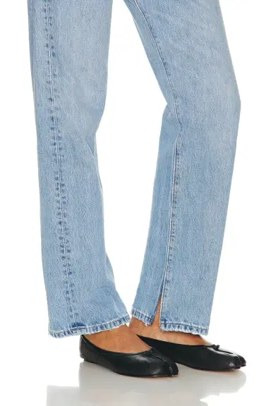 aligrace Vintage Relaxed Split Jeans | Thumbnail 8 aligrace Vintage Relaxed Split Jeans | Thumbnail 8