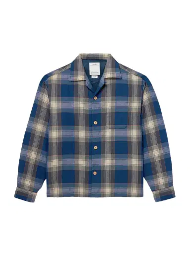 Visvim Keesey Checked Wool and Linen-Blend Flannel Down Jacket - Men | Thumbnail 1 Visvim Keesey Checked Wool and Linen-Blend Flannel Down Jacket - Men | Thumbnail 1