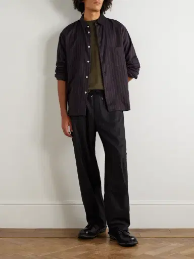 A Kind Of Guise Samurai Wide-Leg Virgin Wool Trousers - Men | Thumbnail 2 A Kind Of Guise Samurai Wide-Leg Virgin Wool Trousers - Men | Thumbnail 2