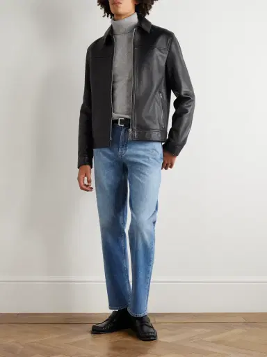 Zegna Roccia Straight-Leg Stretch Jeans - Men | Thumbnail 2 Zegna Roccia Straight-Leg Stretch Jeans - Men | Thumbnail 2