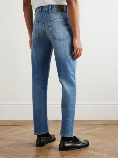 Zegna Roccia Straight-Leg Stretch Jeans - Men | Thumbnail 4 Zegna Roccia Straight-Leg Stretch Jeans - Men | Thumbnail 4