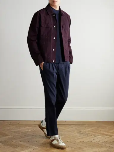 MR P. Linen and Organic Cotton-Blend T-Shirt - Men | Thumbnail 2 MR P. Linen and Organic Cotton-Blend T-Shirt - Men | Thumbnail 2