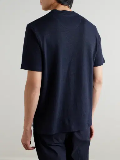 MR P. Linen and Organic Cotton-Blend T-Shirt - Men | Thumbnail 4 MR P. Linen and Organic Cotton-Blend T-Shirt - Men | Thumbnail 4