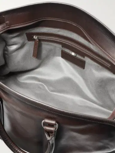 Officine Creative Quentin 009 Leather Weekend Bag - Men | Thumbnail 5 Officine Creative Quentin 009 Leather Weekend Bag - Men | Thumbnail 5