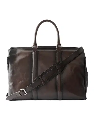 Officine Creative Quentin 009 Leather Weekend Bag - Men | Thumbnail 1 Officine Creative Quentin 009 Leather Weekend Bag - Men | Thumbnail 1