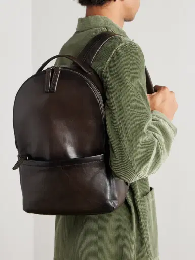 Officine Creative Quentin 20 Leather Backpack - Men | Thumbnail 2 Officine Creative Quentin 20 Leather Backpack - Men | Thumbnail 2