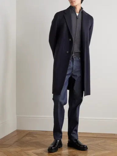 Canali Wool Zip-Up Cardigan - Men | Thumbnail 2 Canali Wool Zip-Up Cardigan - Men | Thumbnail 2