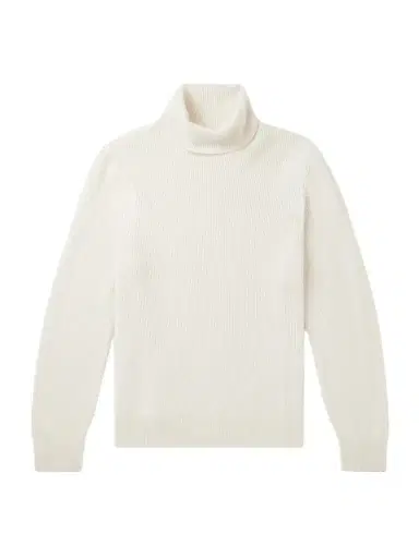 Brunello Cucinelli Ribbed Cashmere Rollneck Sweater - Men | Thumbnail 1 Brunello Cucinelli Ribbed Cashmere Rollneck Sweater - Men | Thumbnail 1